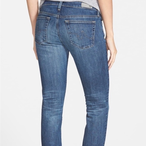 Ag Adriano Goldschmied | The Stilt Cigarette Leg Skinny Jeans | Sz 28R - Picture 2 of 15